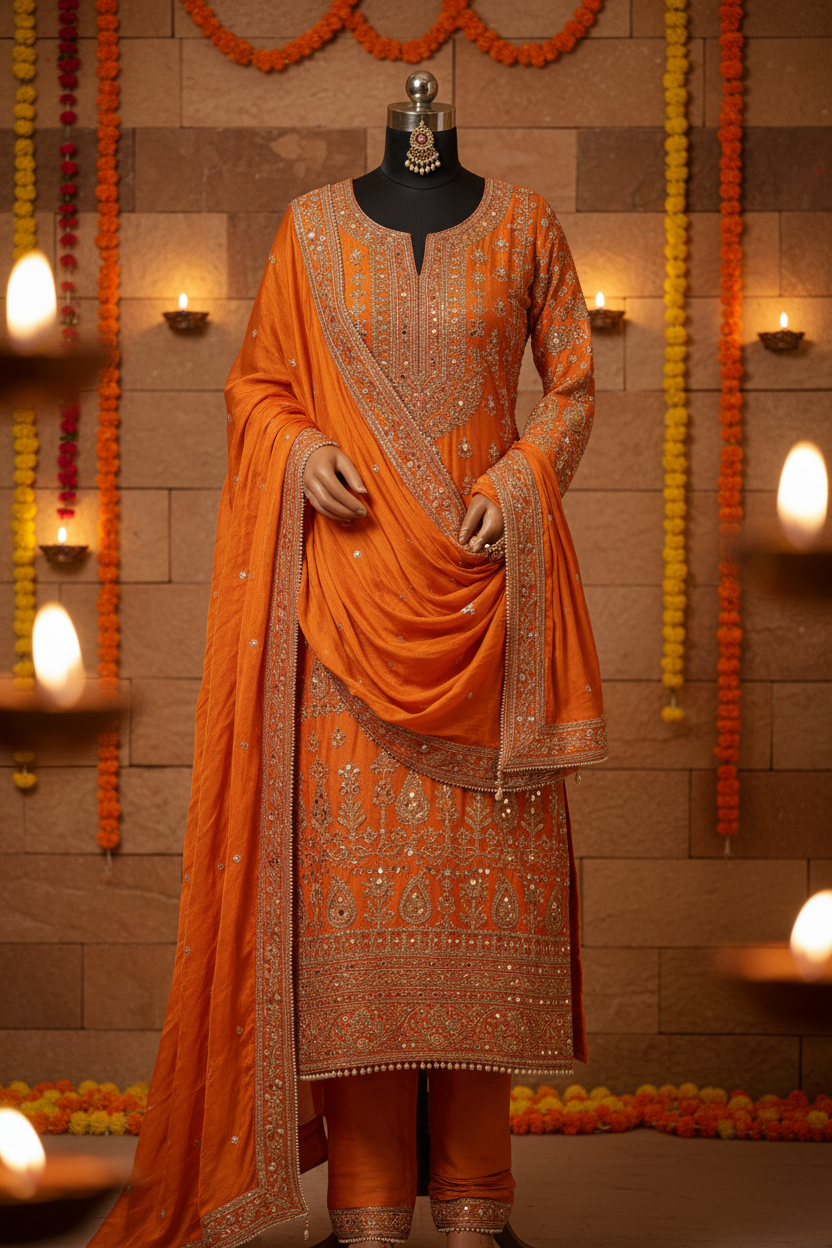 Kesari Utsav Suit